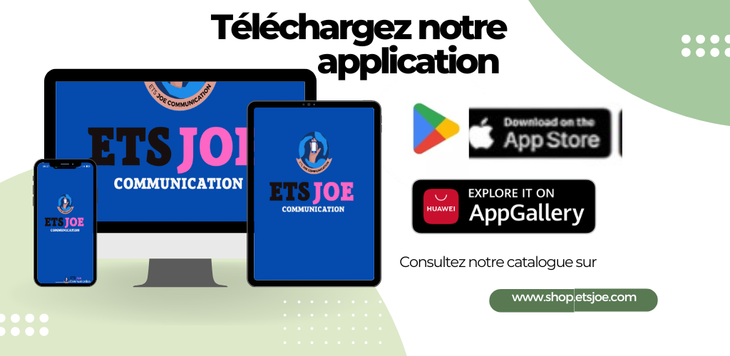 Téléchargez notre application